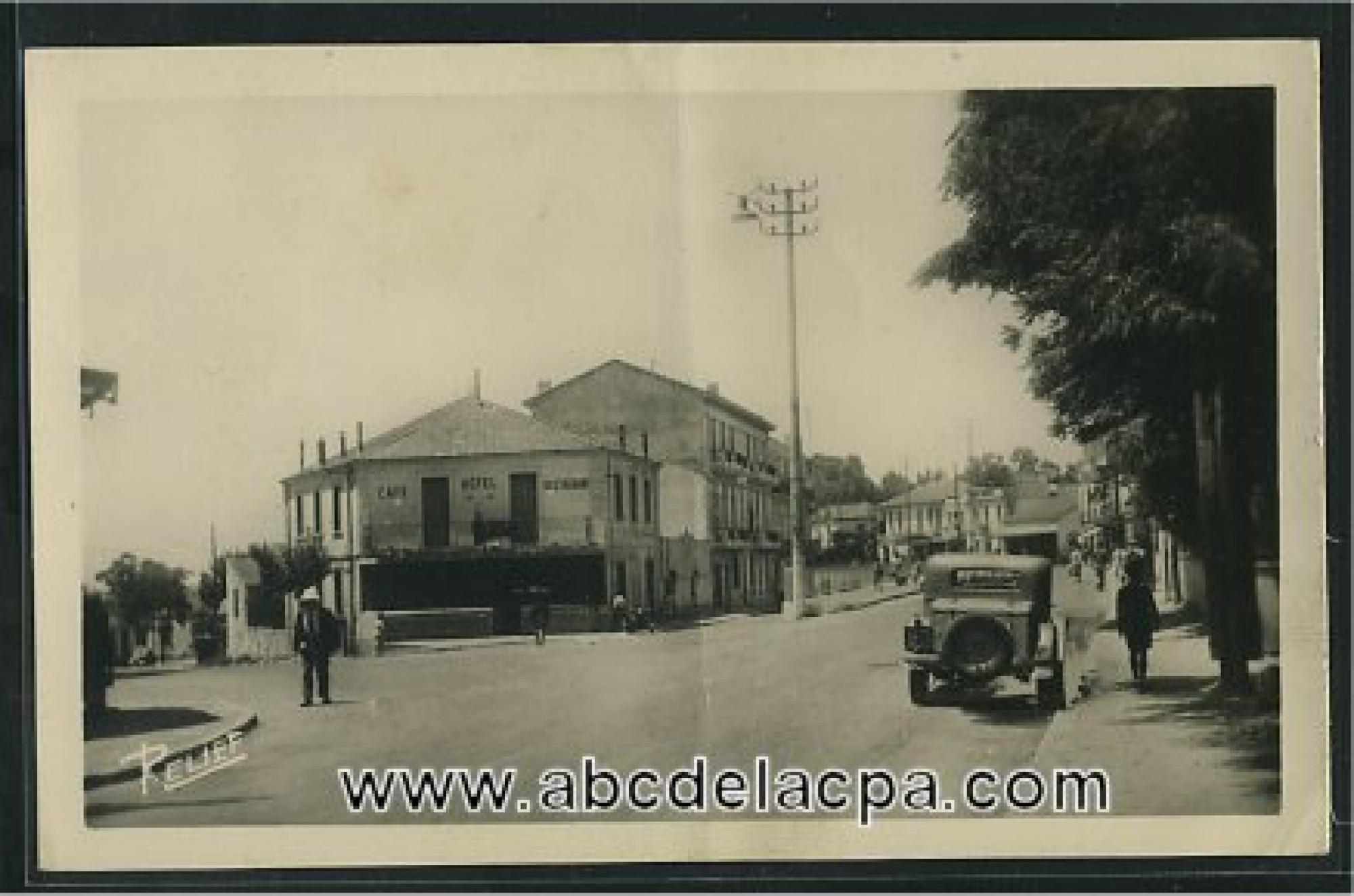 Alger - Maison      Carrée  - Rond point de Belfort