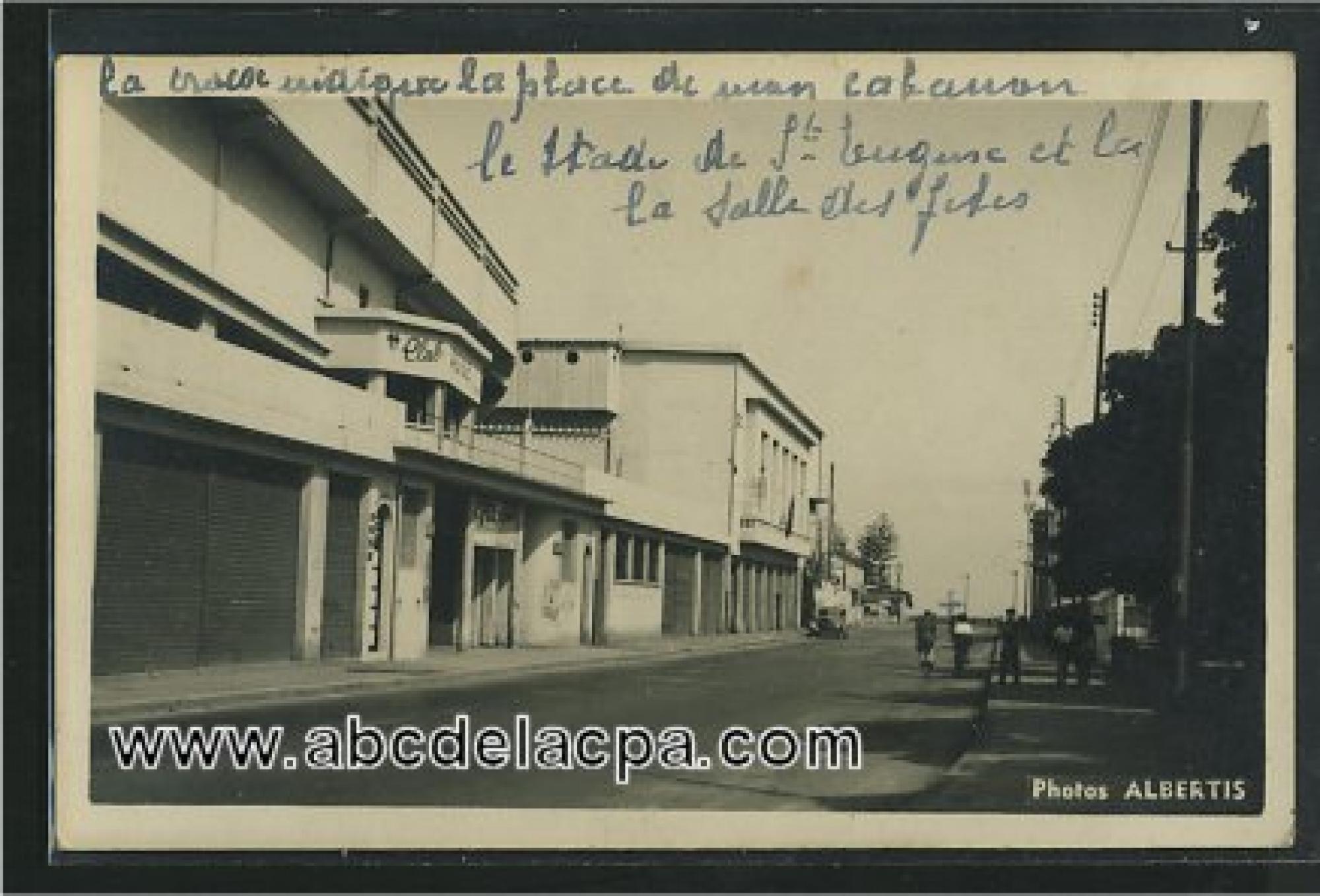 Alger -  Saint-Eugène  - Stade et salle des fêtes