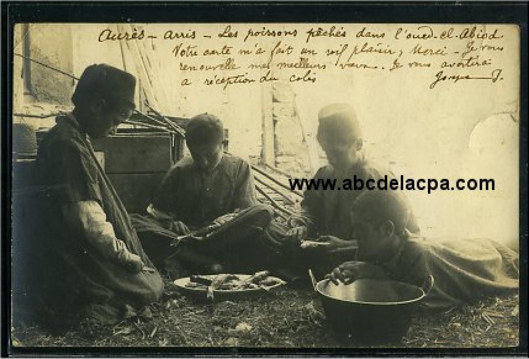 Arris  - Les poissons pêchés dans l'Oued el Abiod