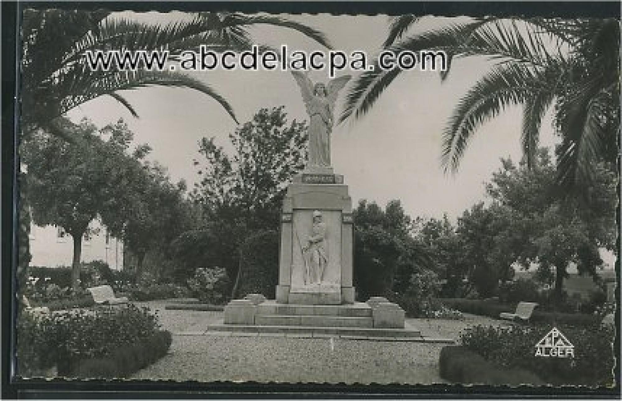 Arrouch (El)  - Monument aux morts et le jardin public