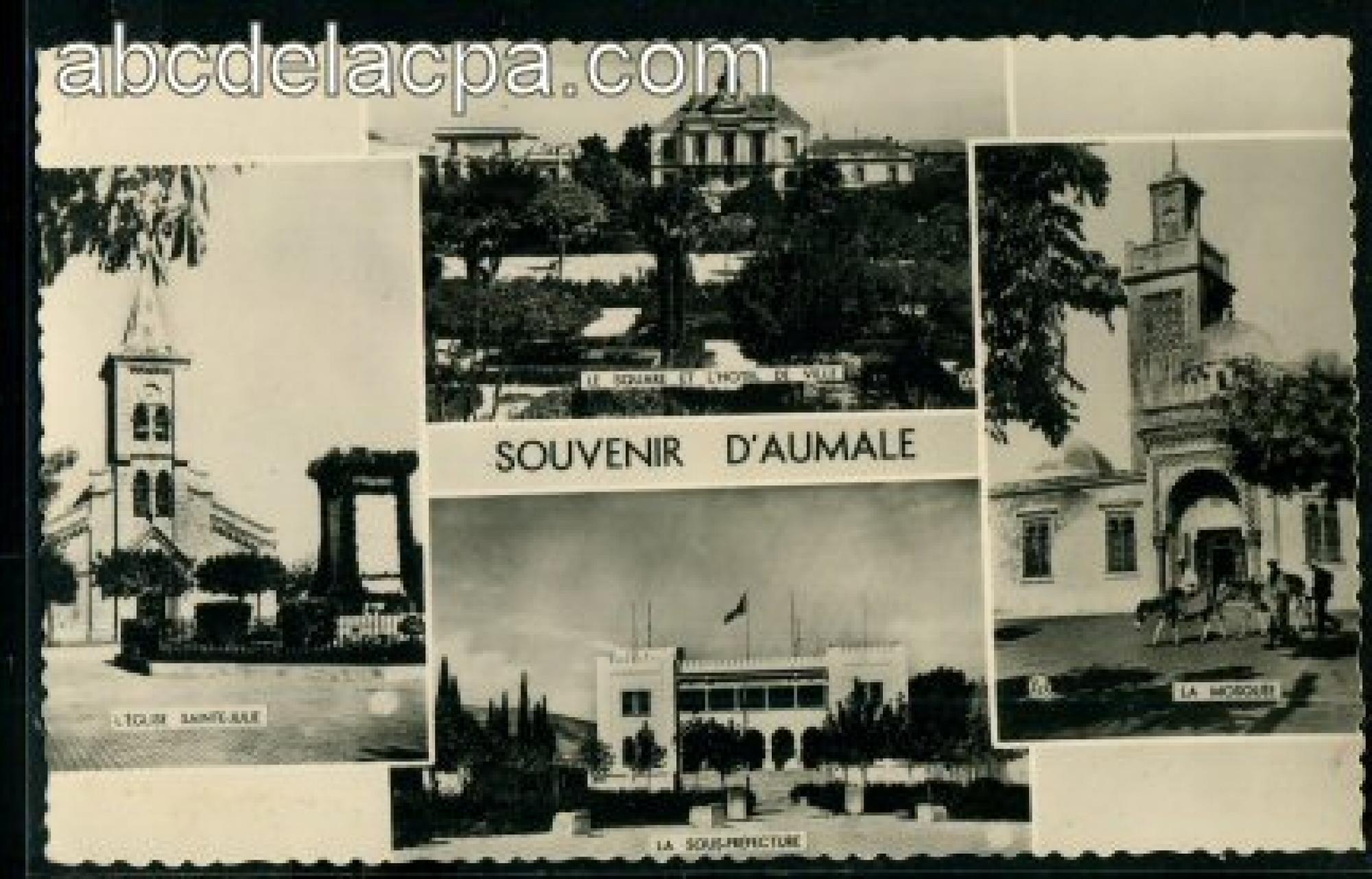 Aumale (Sour el   Ghozlane)  - Souvenir d'Aumale