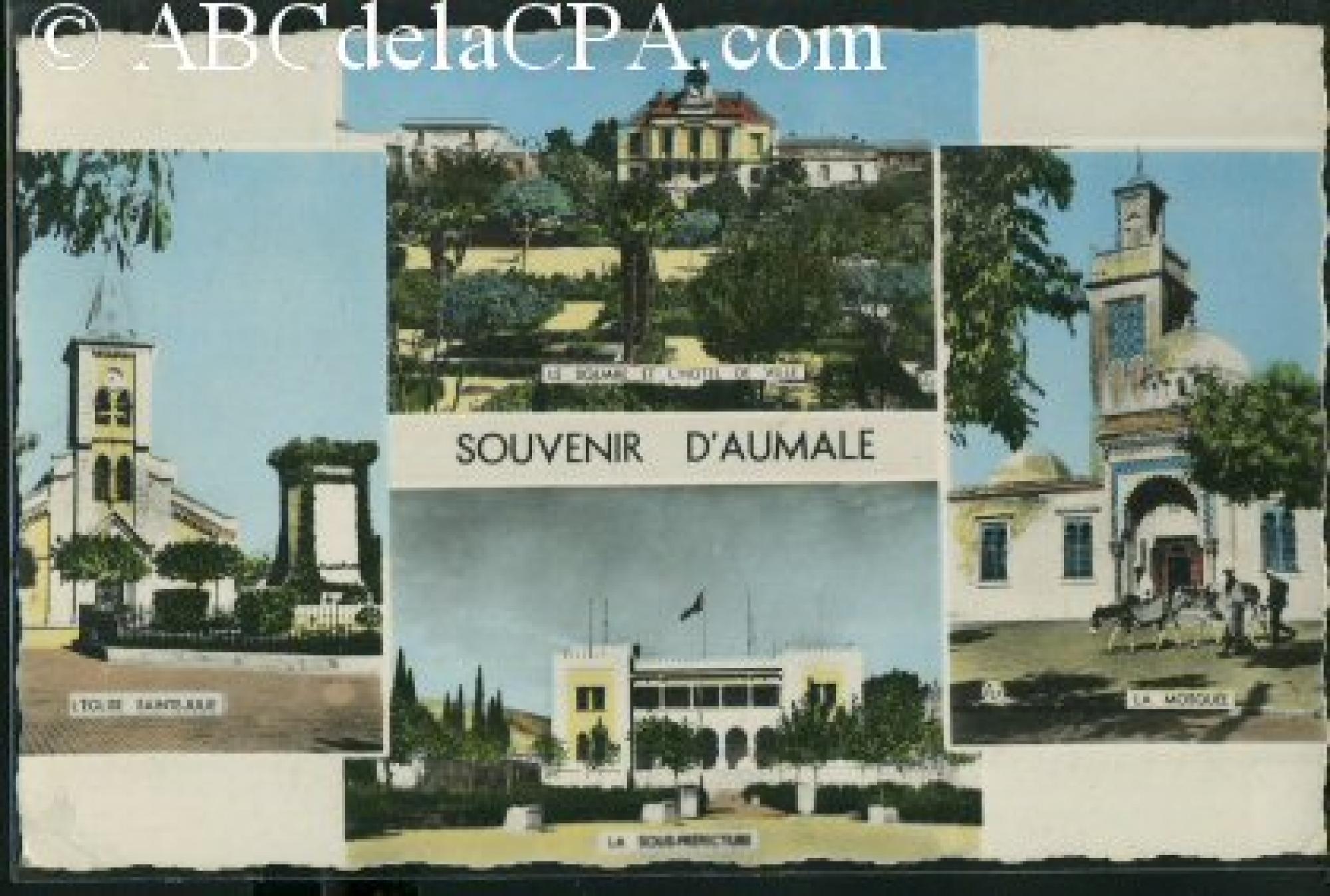 Aumale (Sour el   Ghozlane)  - Souvenir d'Aumale