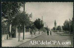 Bayadh (El)   (Géryville)  - Boulevard et Entrée du Square