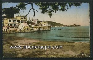 Bône -      Bâtiments  - la plage de bône et hôtel miramar