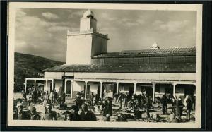Bône - Rues  - vue du marché arabe