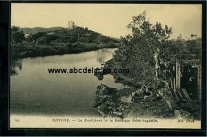 Bône -      Hippone  - la boudjinah et la basilique saint augustin