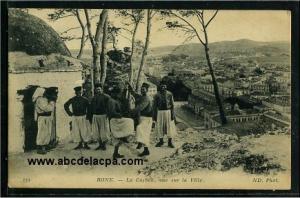 Bône -      Vues générales  - la casbah, vue sur la ville