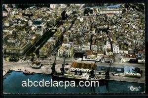 Bône -      Vues générales  - vue aérienne sur le port et la ville