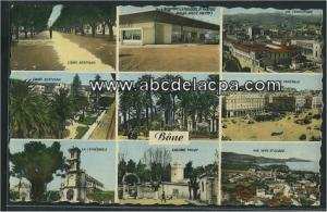 Bone -       Souvenirs   - bône - cours bertagna, l'aéroport, vue panoramique, cours bertagna, statue de bertagna, vue générale, la cathédrale, caserne yusuf, vue vers saint cloud