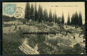 Bône -      Divers  - un coin du cimetière arabe