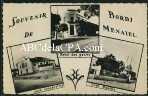Bordj   Menaïel  - souvenir de bordj menaiel  cave coopérative / hôtel des postes / dock bastos