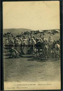 Chateaudun du   Rhumel (Chelghoum el Aid)  - marché aux chevaux
