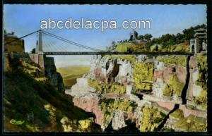 Constantine -      Ponts, passerelles, gorges  - le pont suspensu de sidi m'cid et monument aux morts