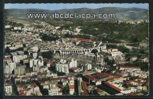Constantine      - Vues générales  - vue générale de la ville, pont sidi rached et quartier bellevue - dans le fond, faubourg lamy
