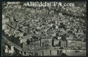 Constantine      - Vues générales  - vue aérienne sur le centre de la ville, boulevard joly-de-brésillon
