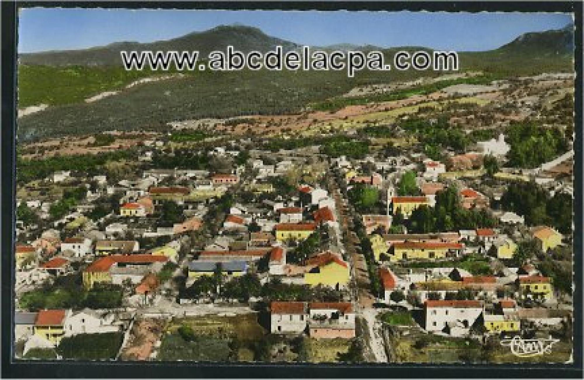 Azazga  - Vue aérienne de la ville