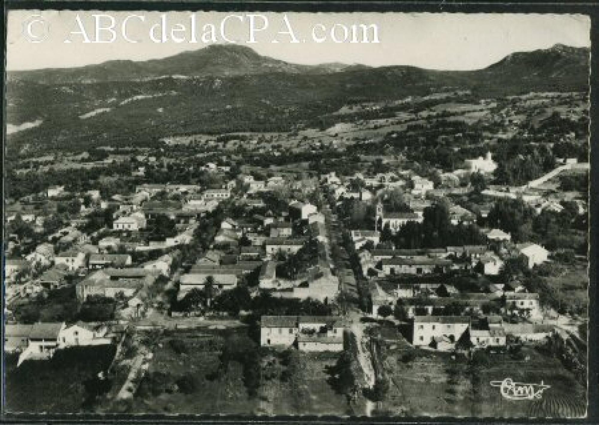 Azazga  - Vue générale aérienne de la Ville