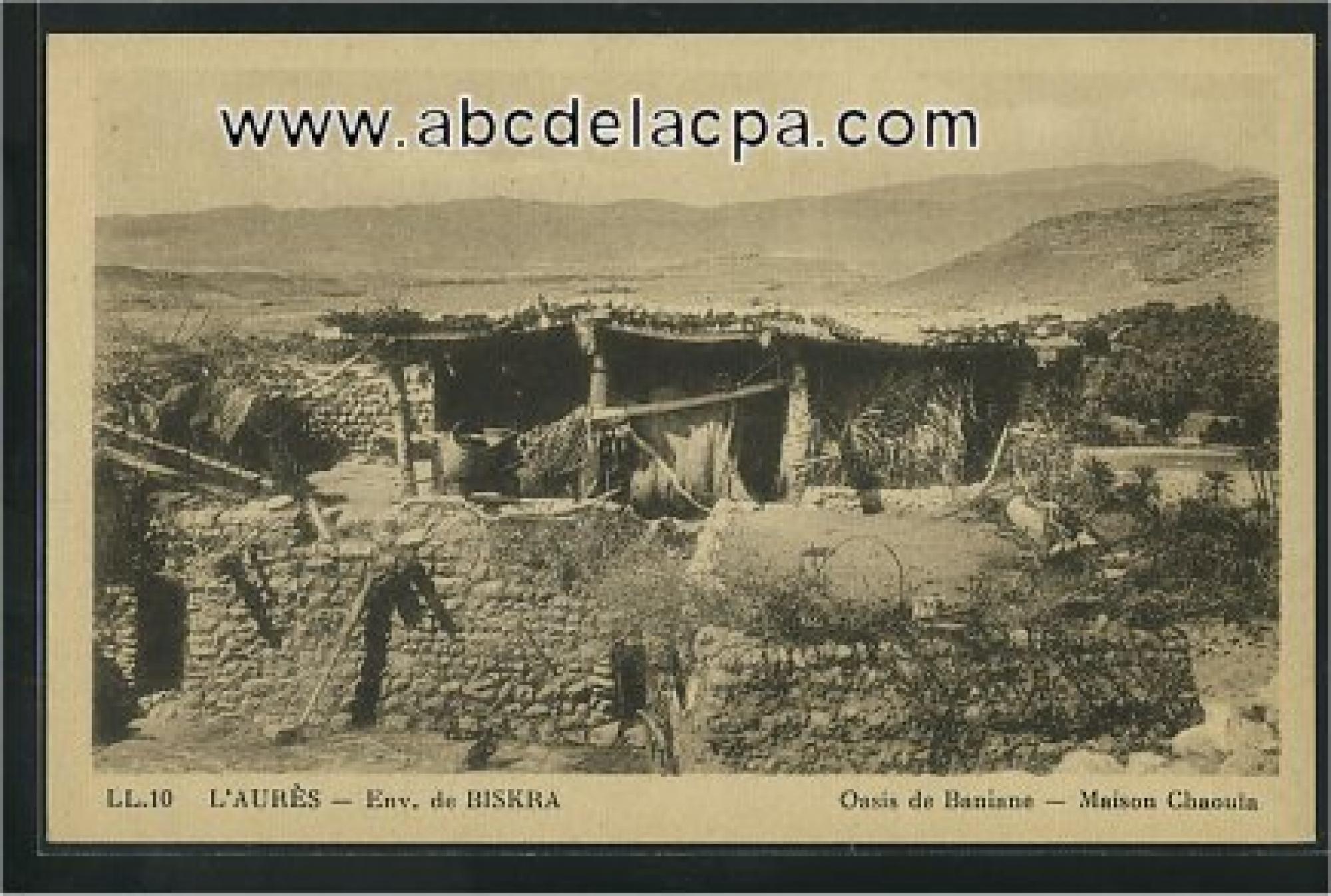 Baniane  - Oasis de Baniane, maison Chaouïa