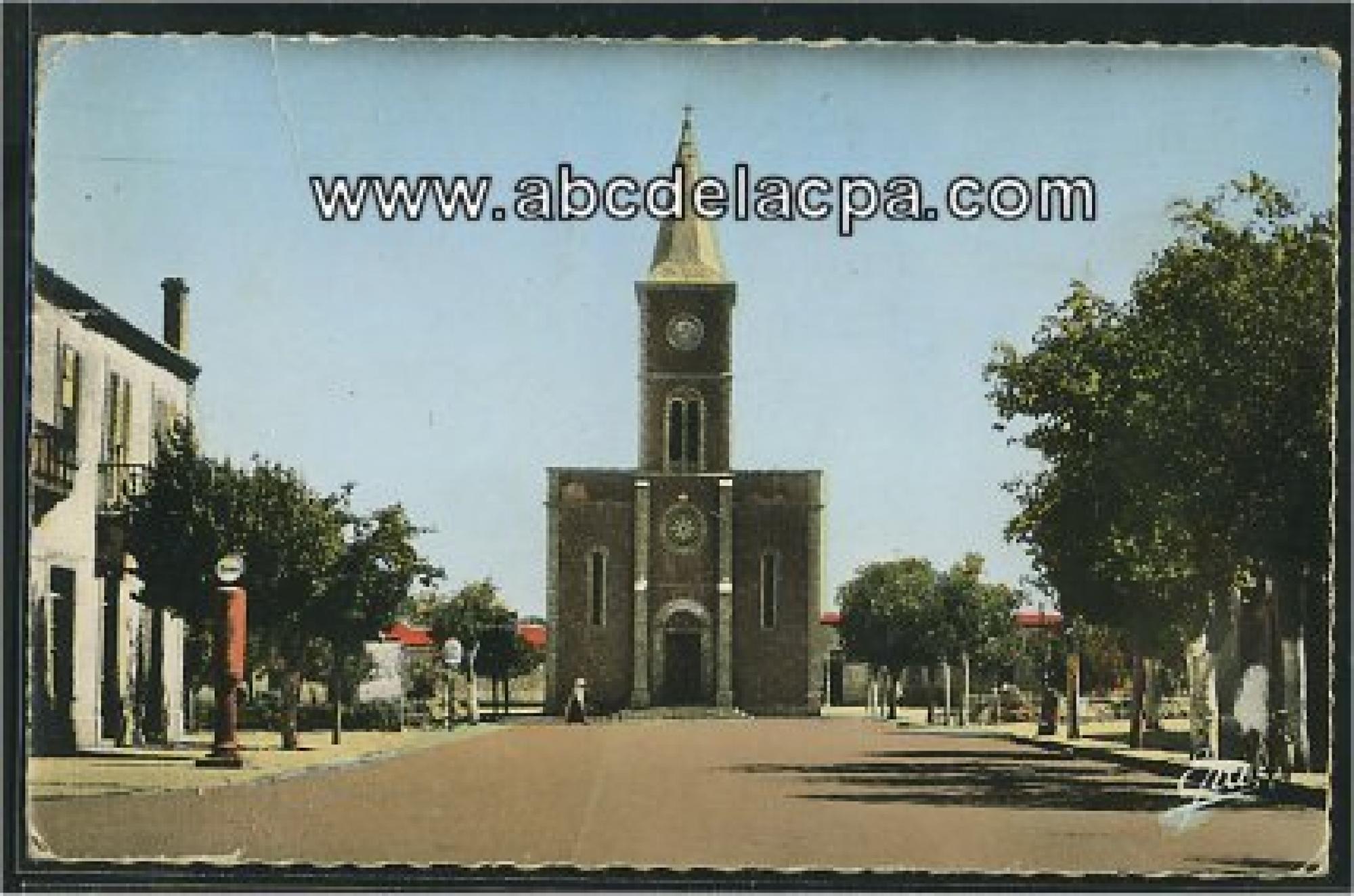 Bayadh (El)   (Géryville)  - Place de l'Eglise