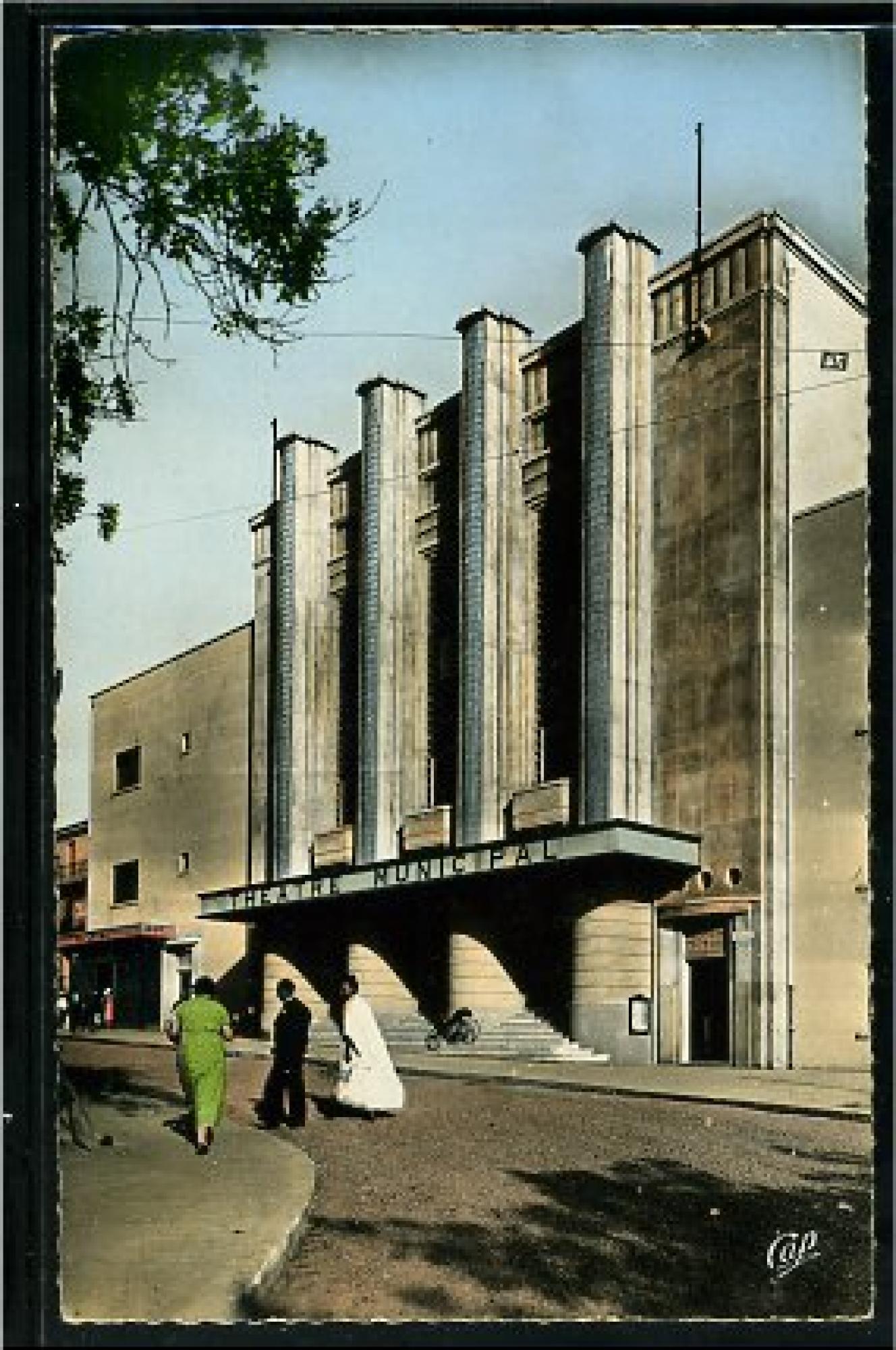 Bejaïa (Bougie)  - Le théâtre municipal