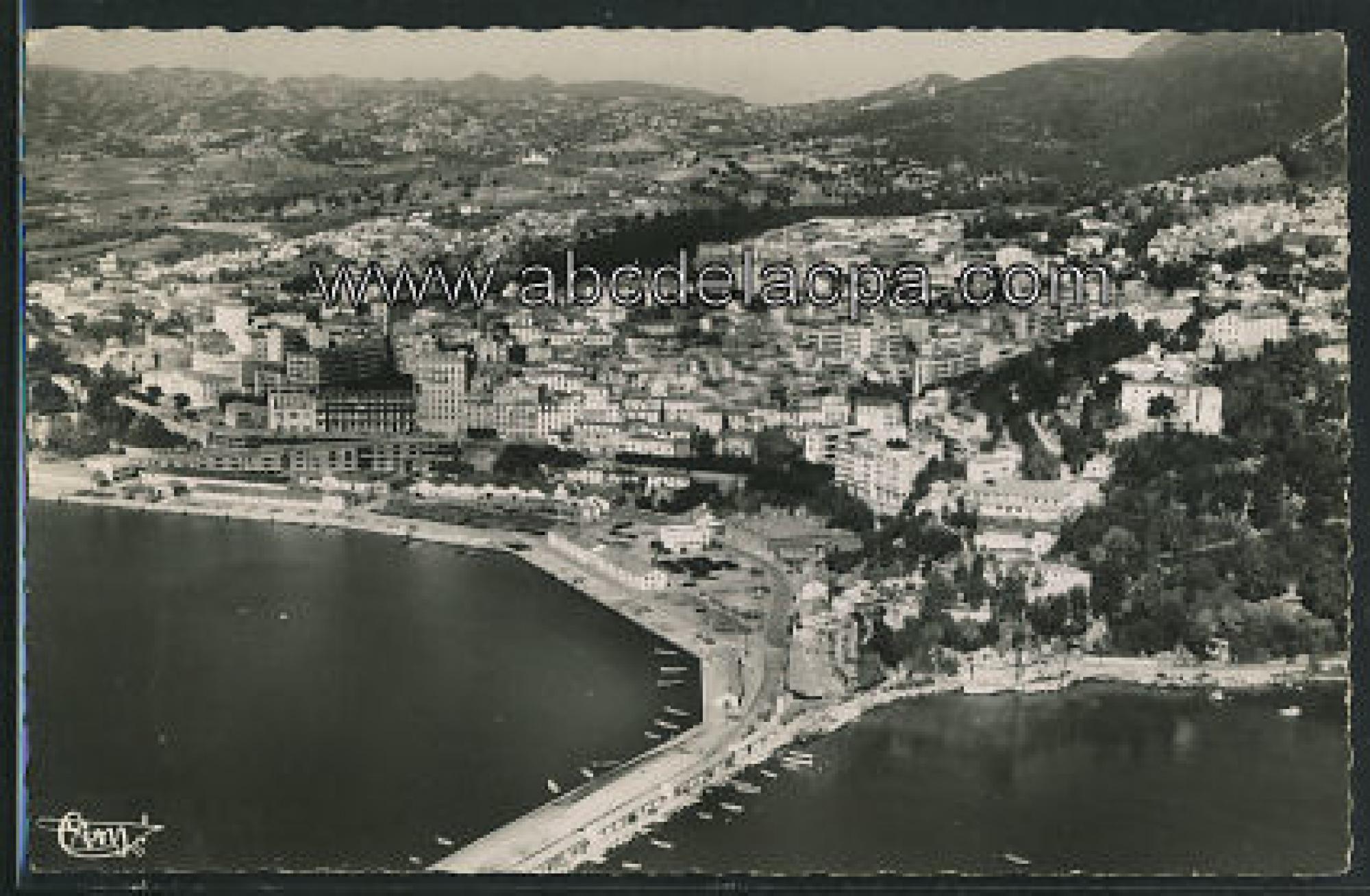 Bejaïa (Bougie)  - Vue générale aérienne