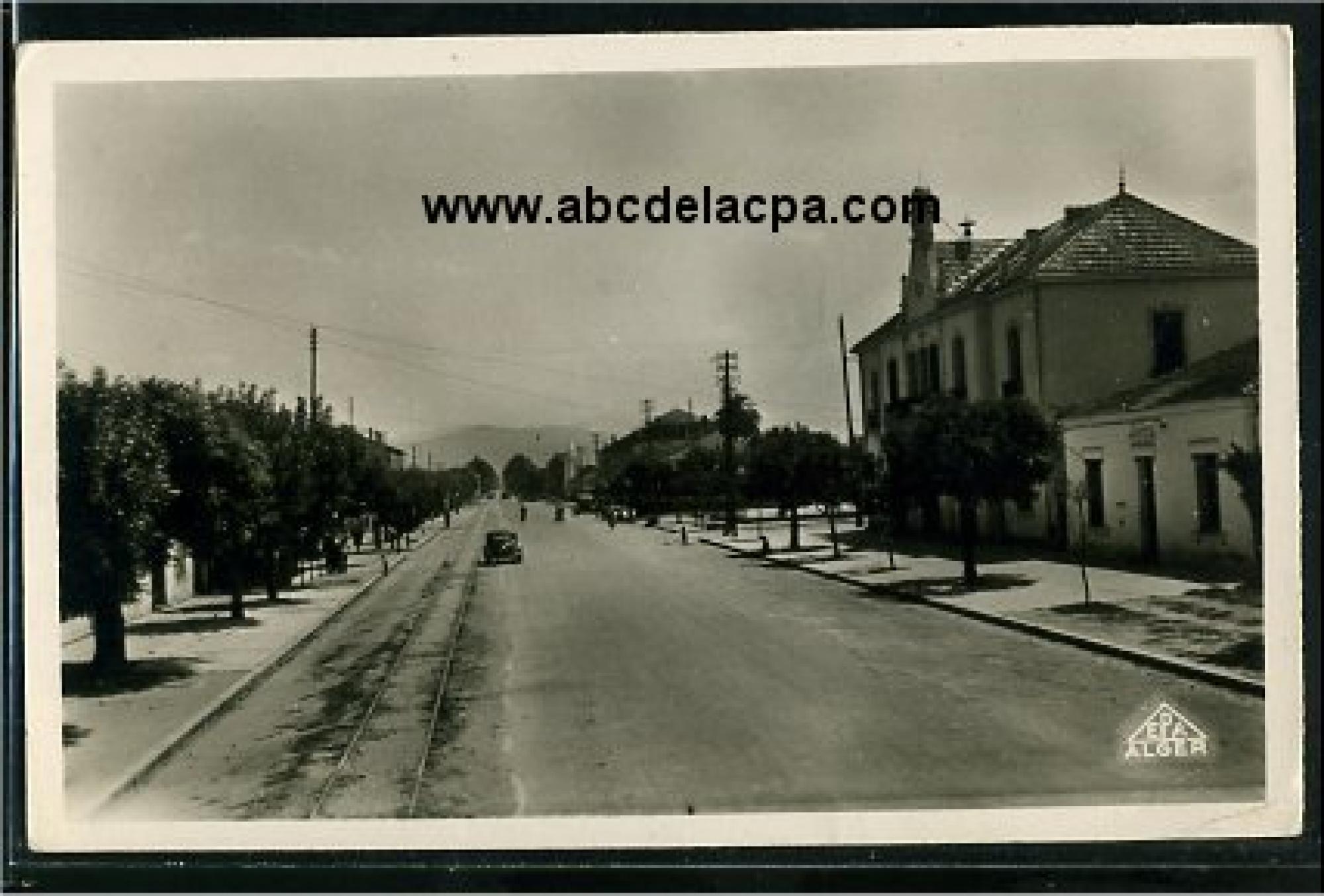 Ben Mehidi (Morris)  - Rue principale, la poste et la Mairie