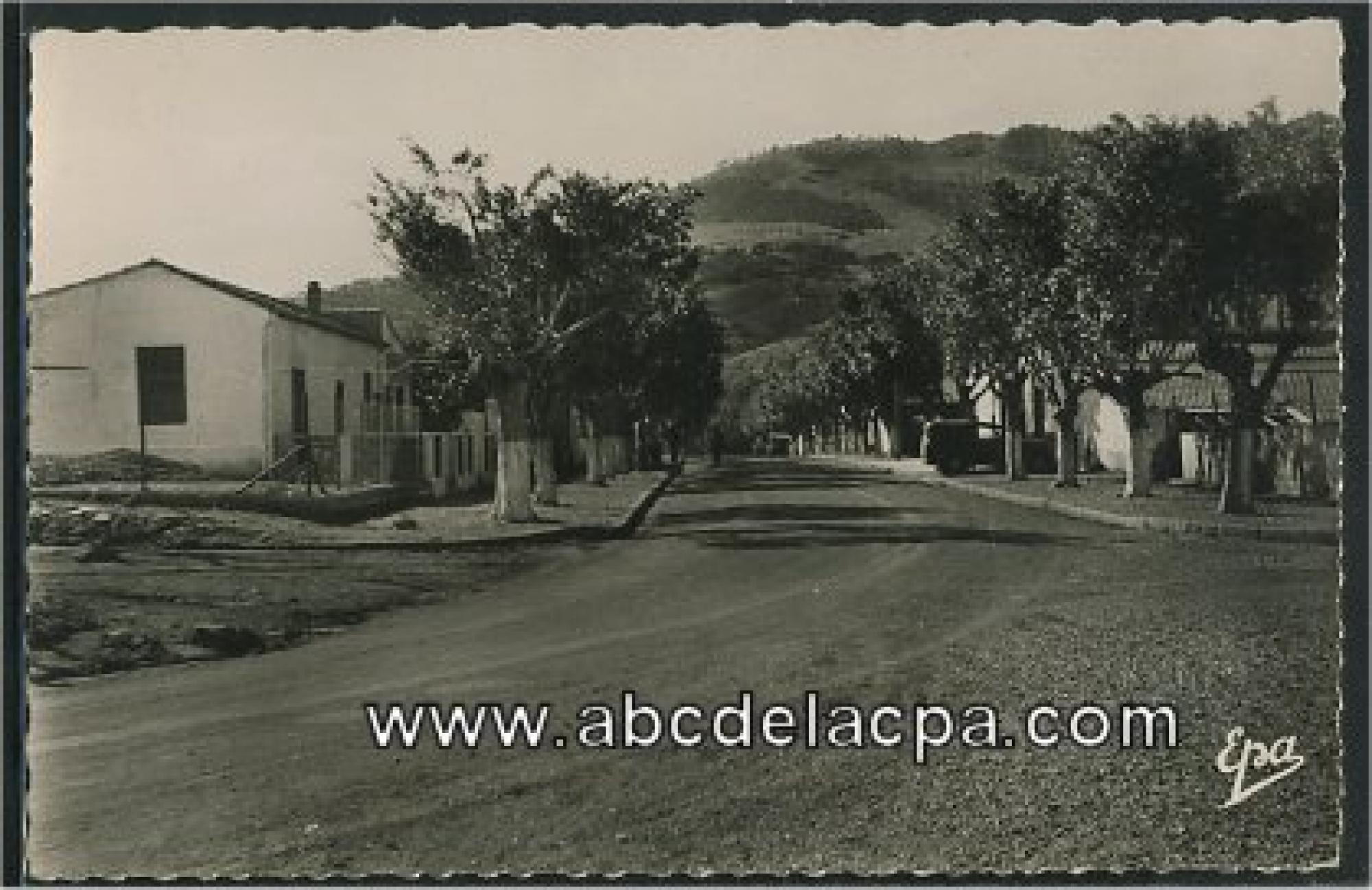 Beni Haoua (Francis   Garnier)  - Rue principale