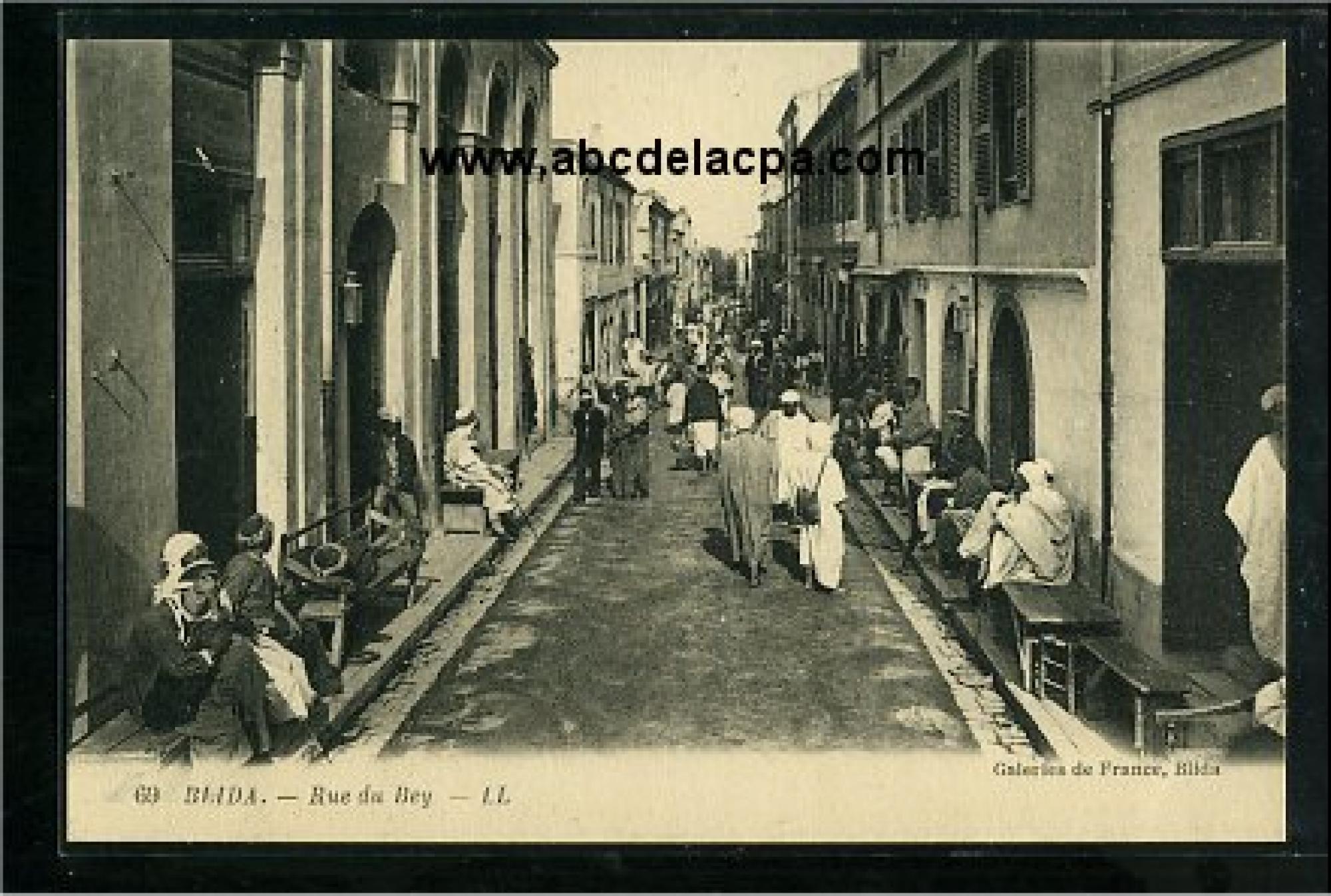 Blida - Rues  - rue du bey