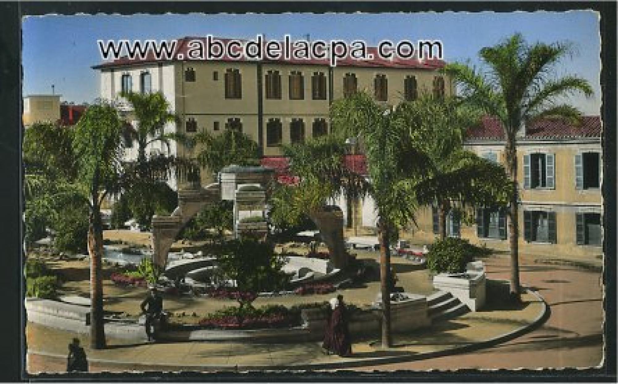 Blida - Rues  - fontaines ricci