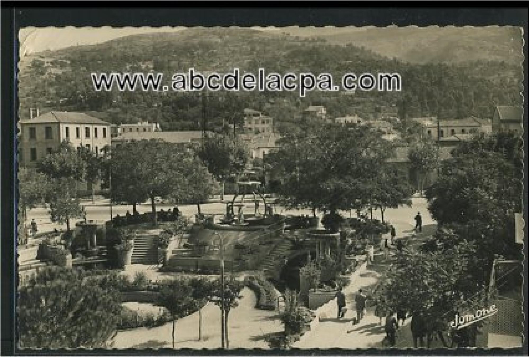 Blida - Rues  - jardin ricci