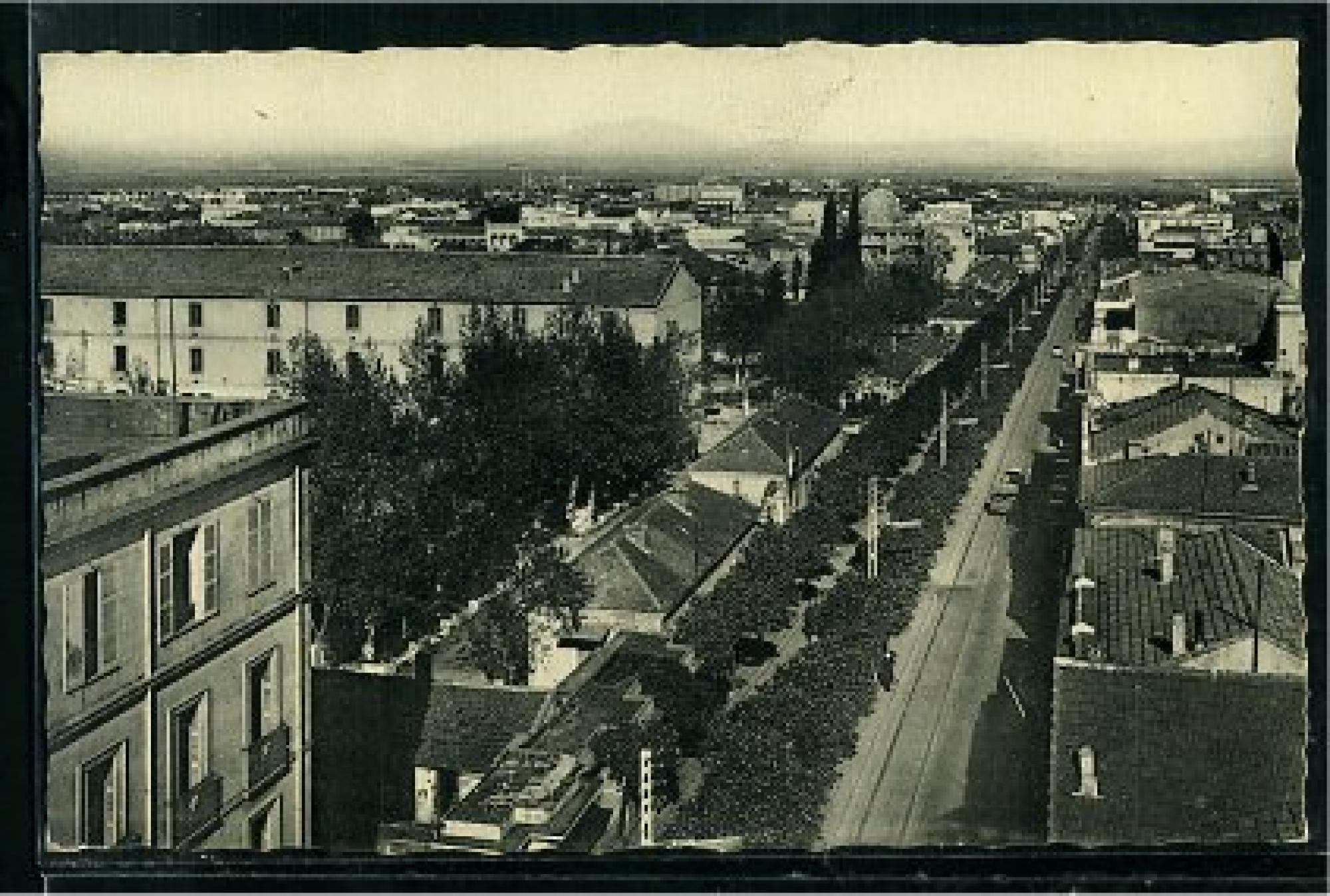 Blida -      Bâtiments  - blida - boulevard trumelet et caserne blandan