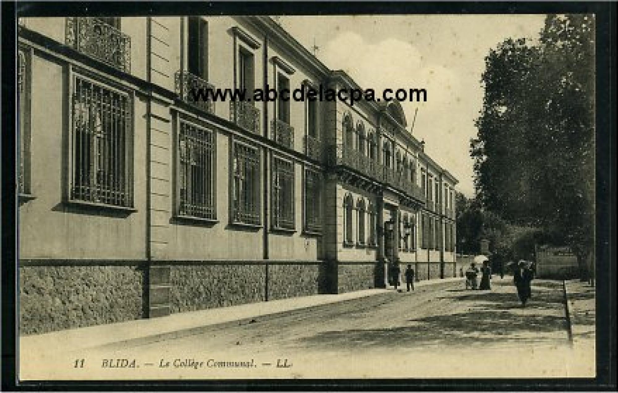 Blida -      Bâtiments  - le collège communal