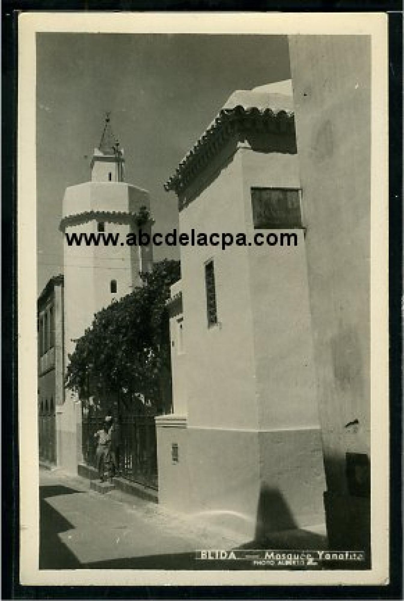 Blida -  Bâtiments  - mosquée yanafite