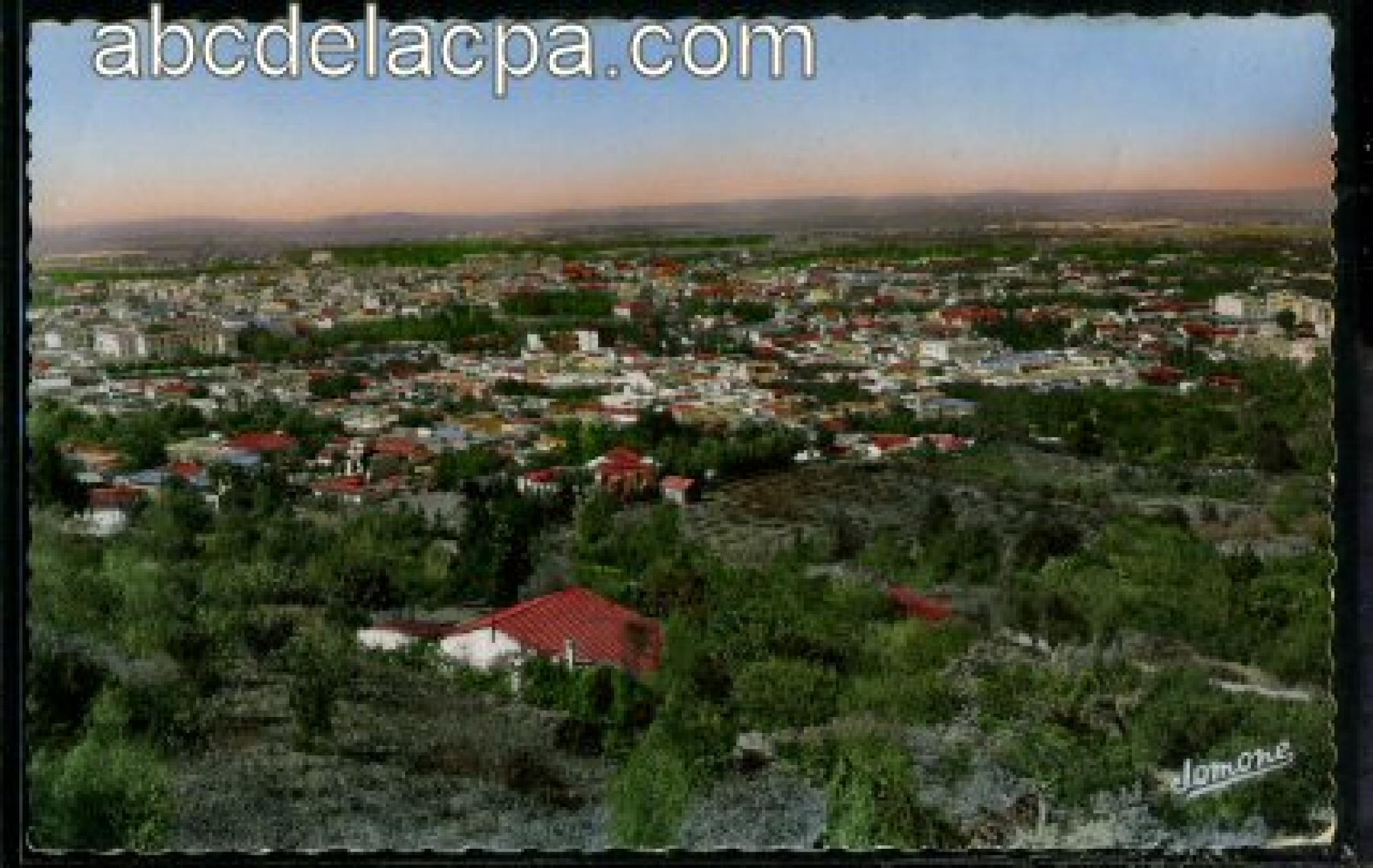 Blida - Vues      générales  - vue générale