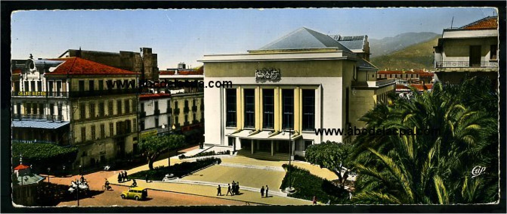 Bône -      Bâtiments  - le nouveau théâtre - truchot, architecte