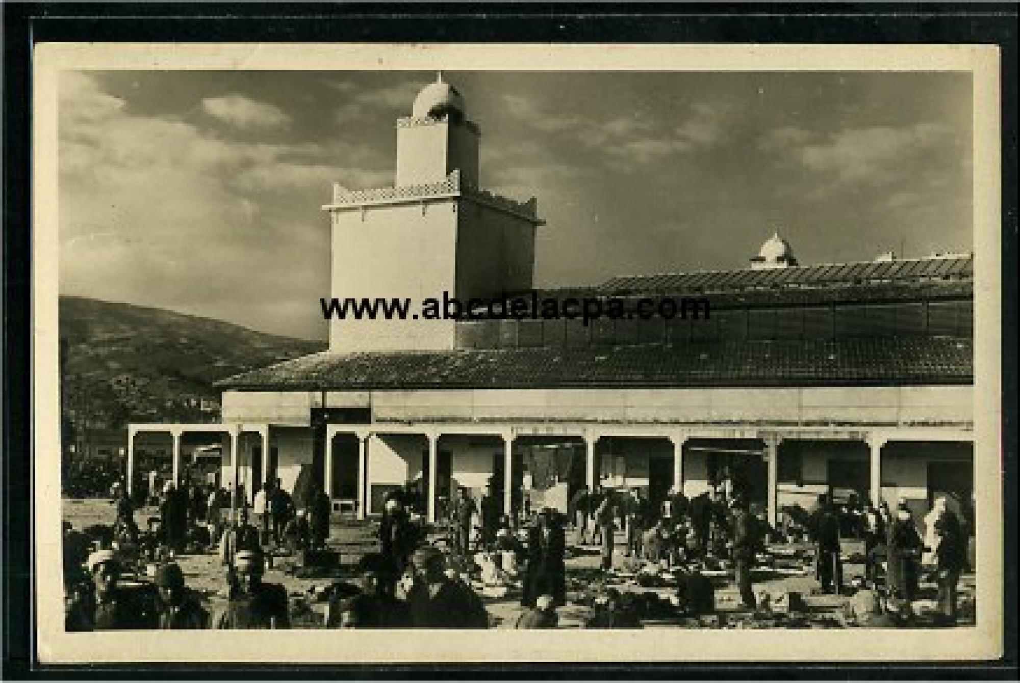 Bône -      Bâtiments  - vue du marché arabe