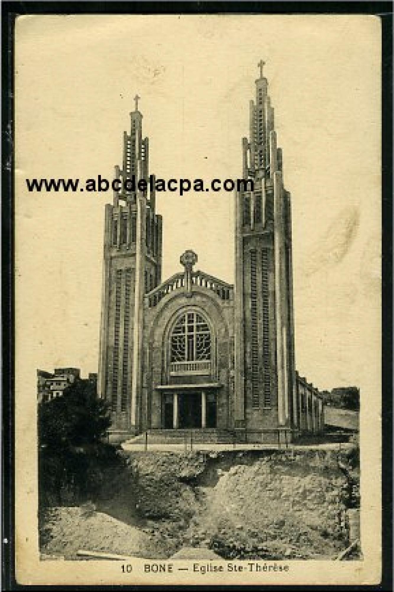 Bône -      Bâtiments  - eglise sainte thérèse