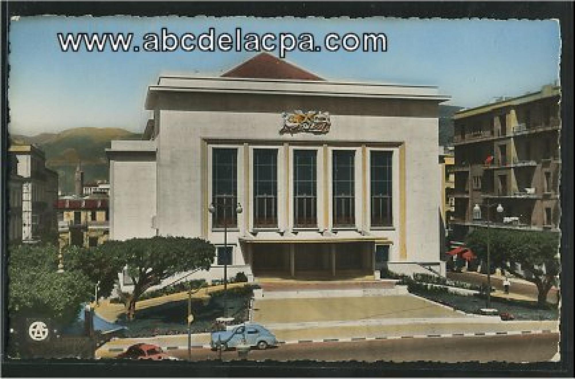 Bône -      Bâtiments  - le théâtre municipal