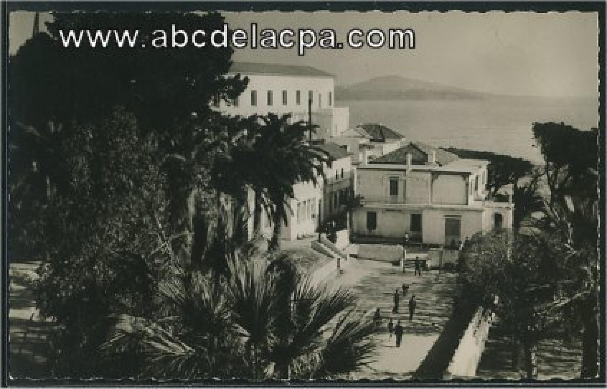 Bône -      Bâtiments  - collège d'alzon - cour supérieure, bureaux, dortoir