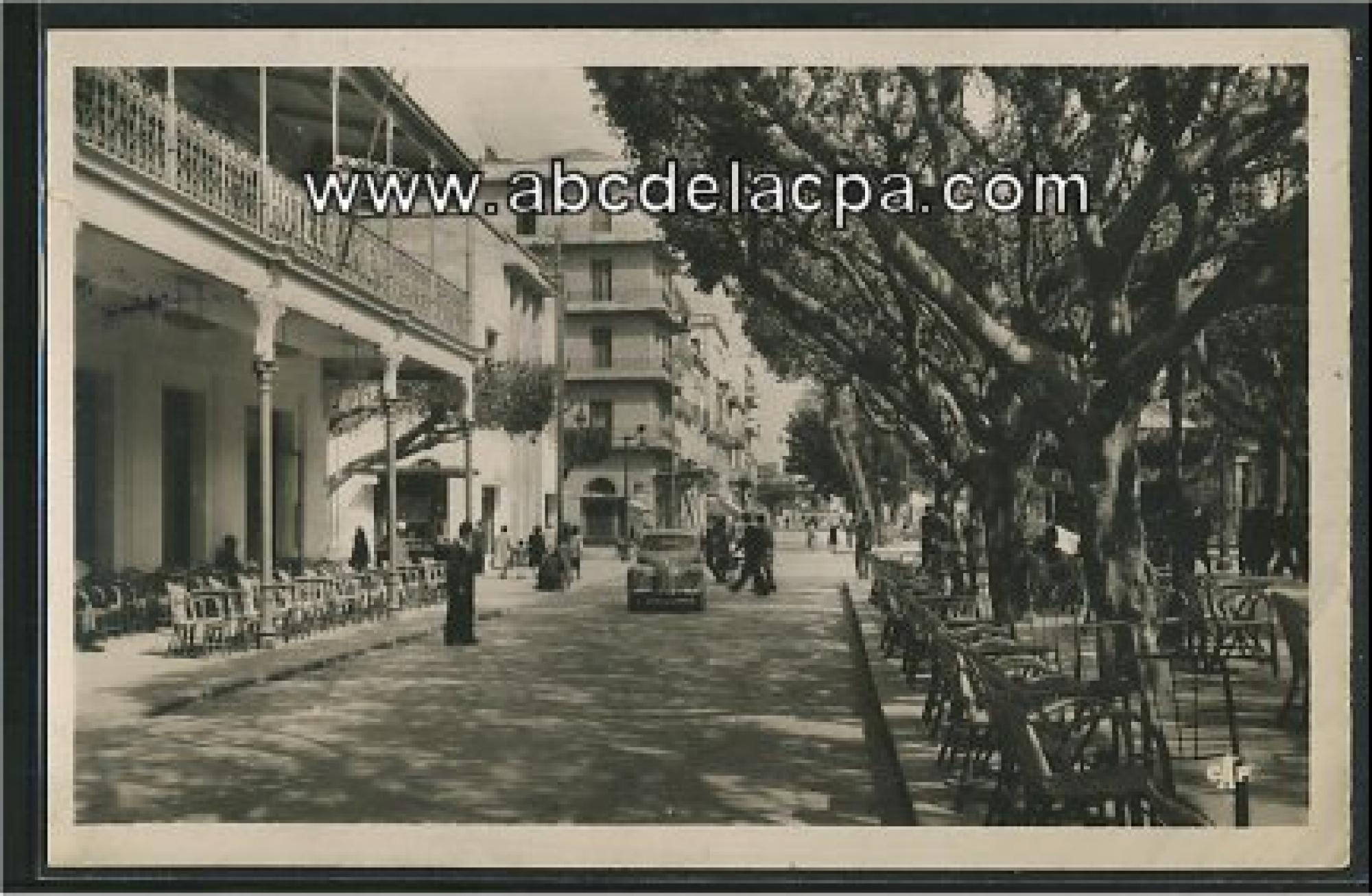 Bône - Rues  - cours bertagna