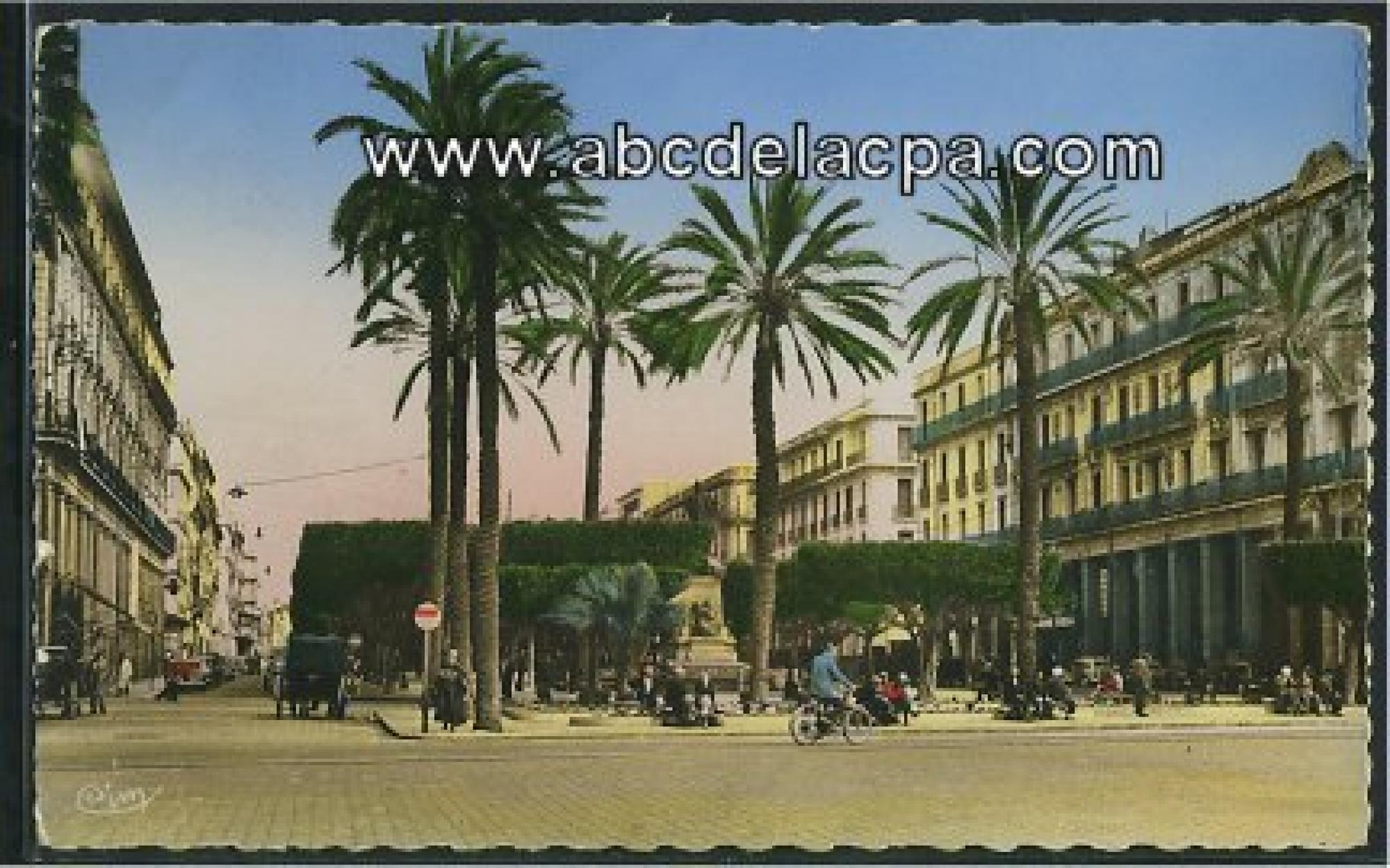 Bône - Rues  - entrée du cours bertagna