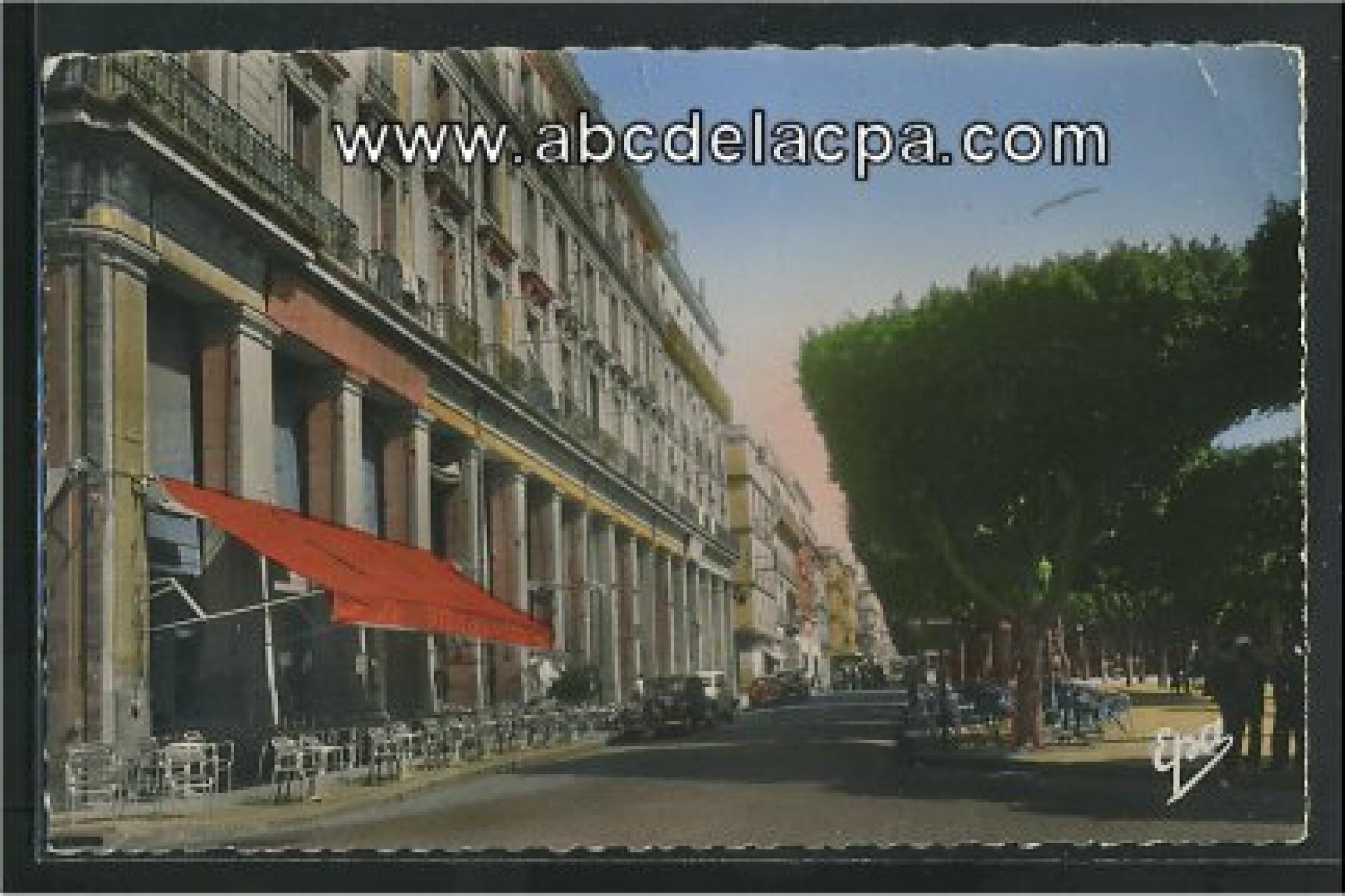 Bône - Rues  - cours bertagna et le maxeville