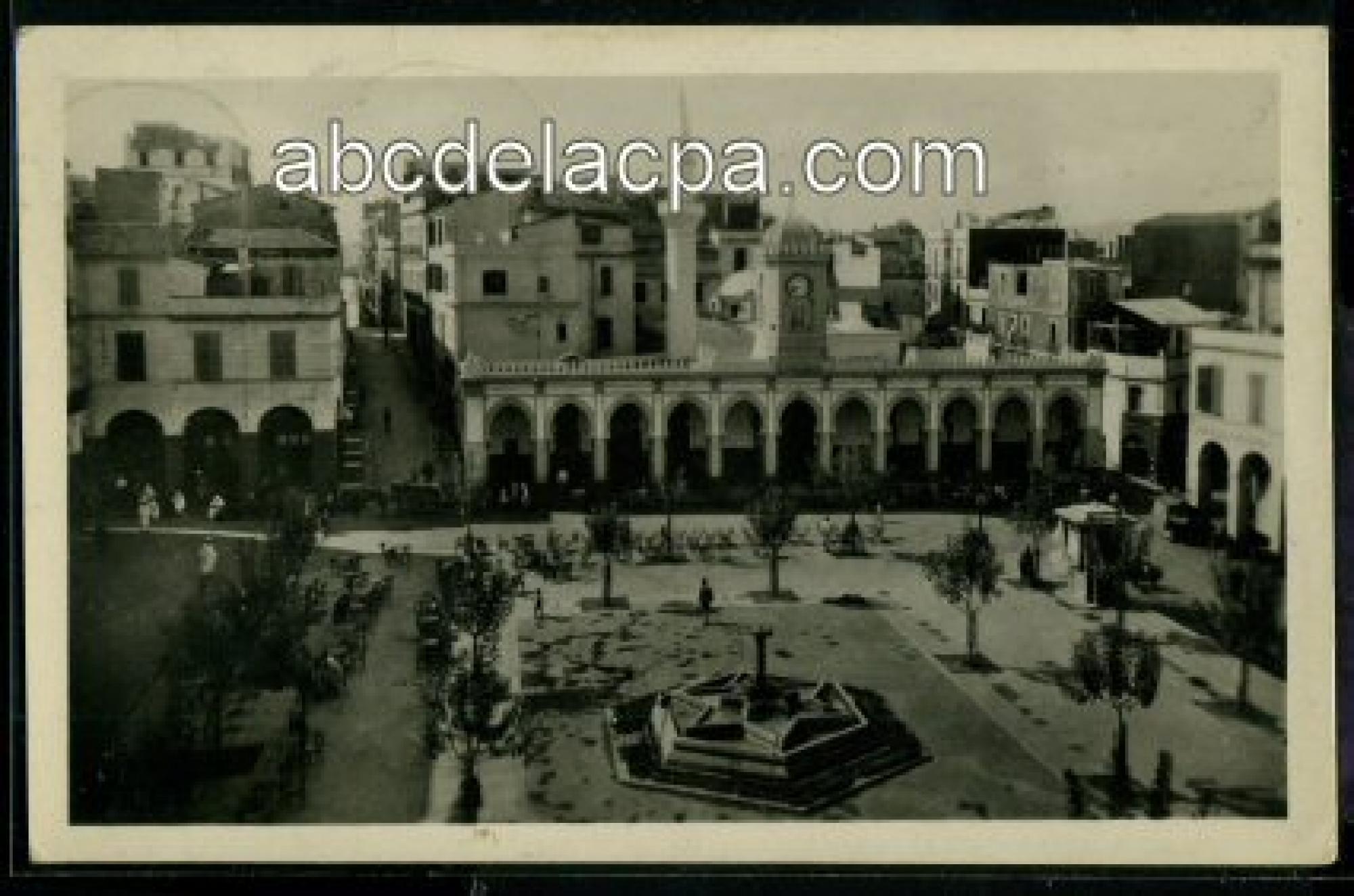 Bône - Rues  - place d'armes