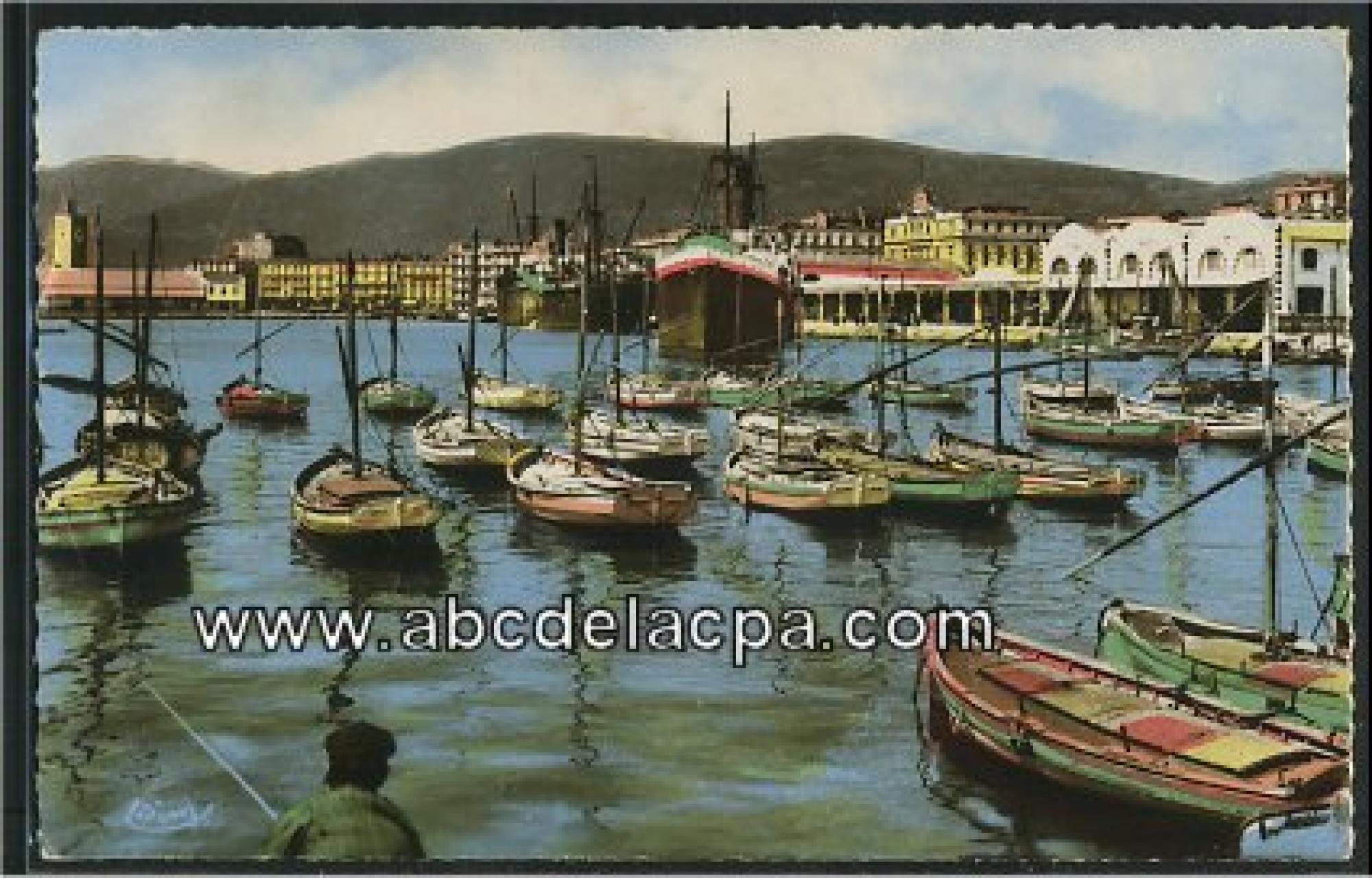 Bône - Le      Port  - vue sur le port