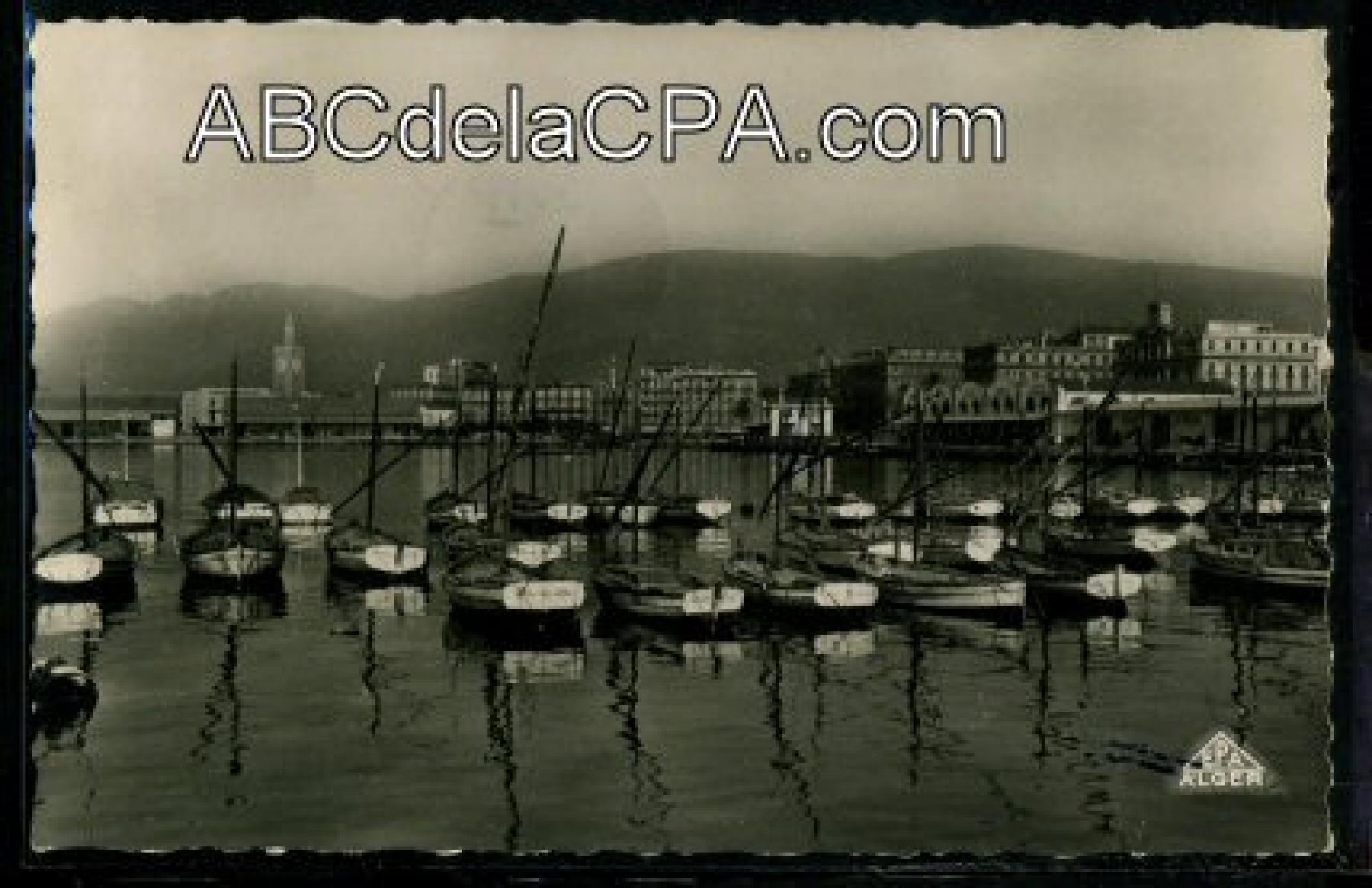 Bône - Le      Port  - vue du sport nautique