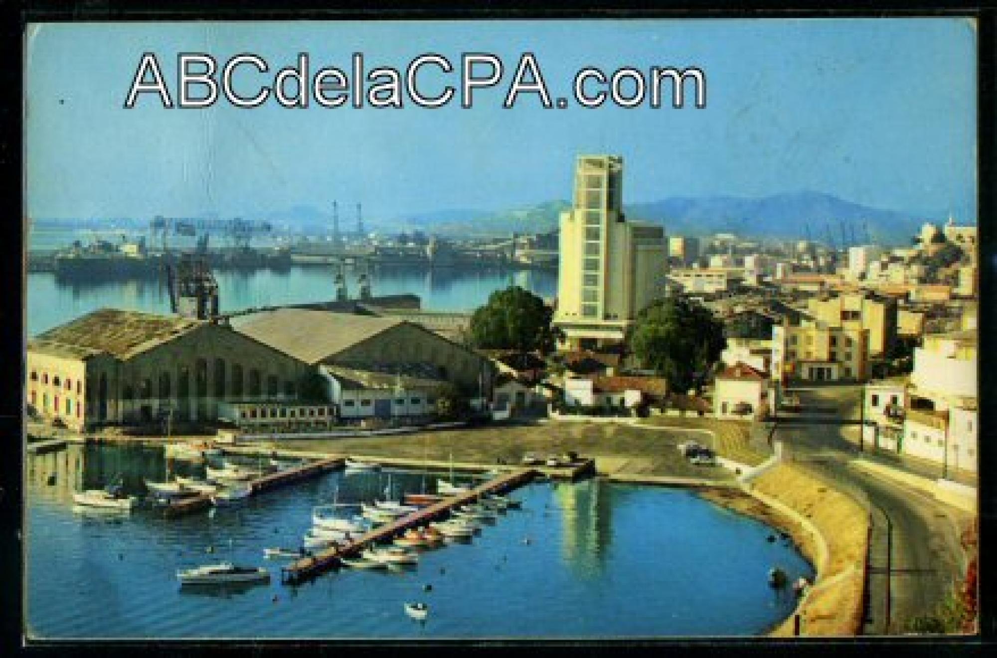 Bône - Le      Port  - annaba - le yacht club et le port
