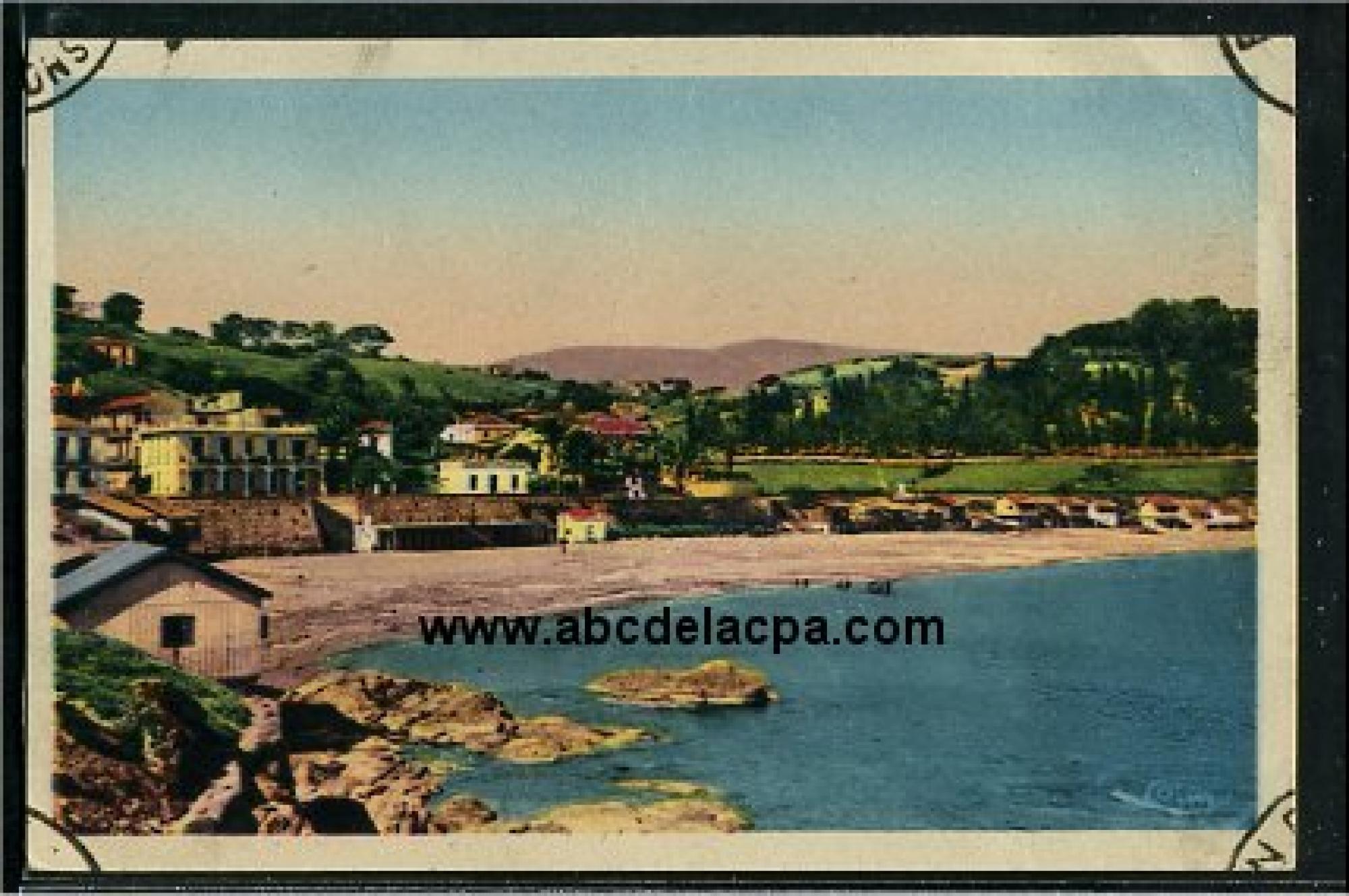 Bône - Les plages,      la corniche  - lever de l'aurore