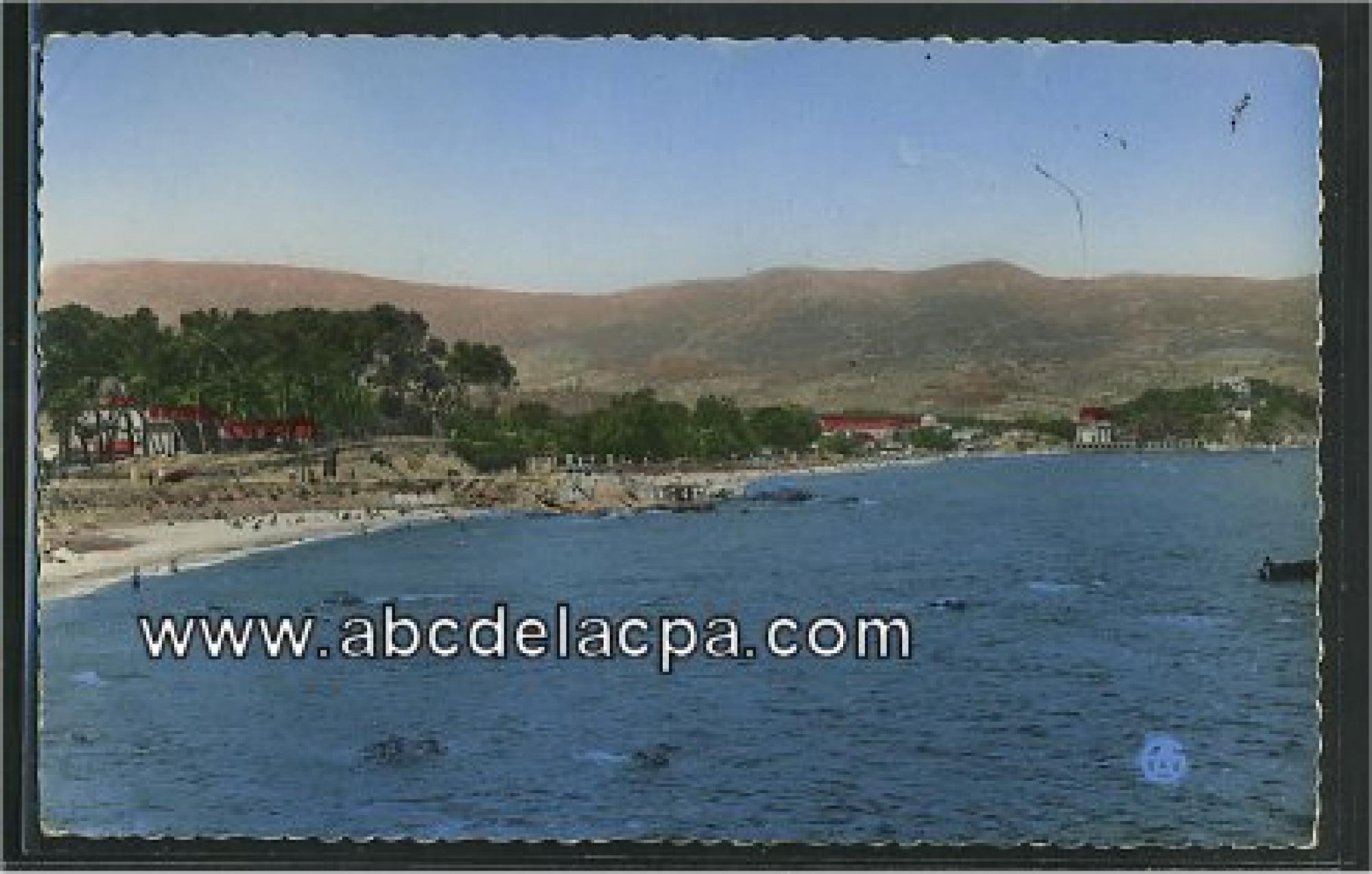 Bône - Les plages,      la corniche  - les plages gassiot et saint cloud