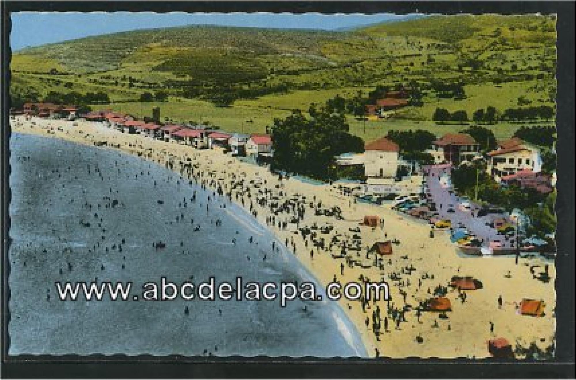 Bône - Les plages,      la corniche  - plage toche