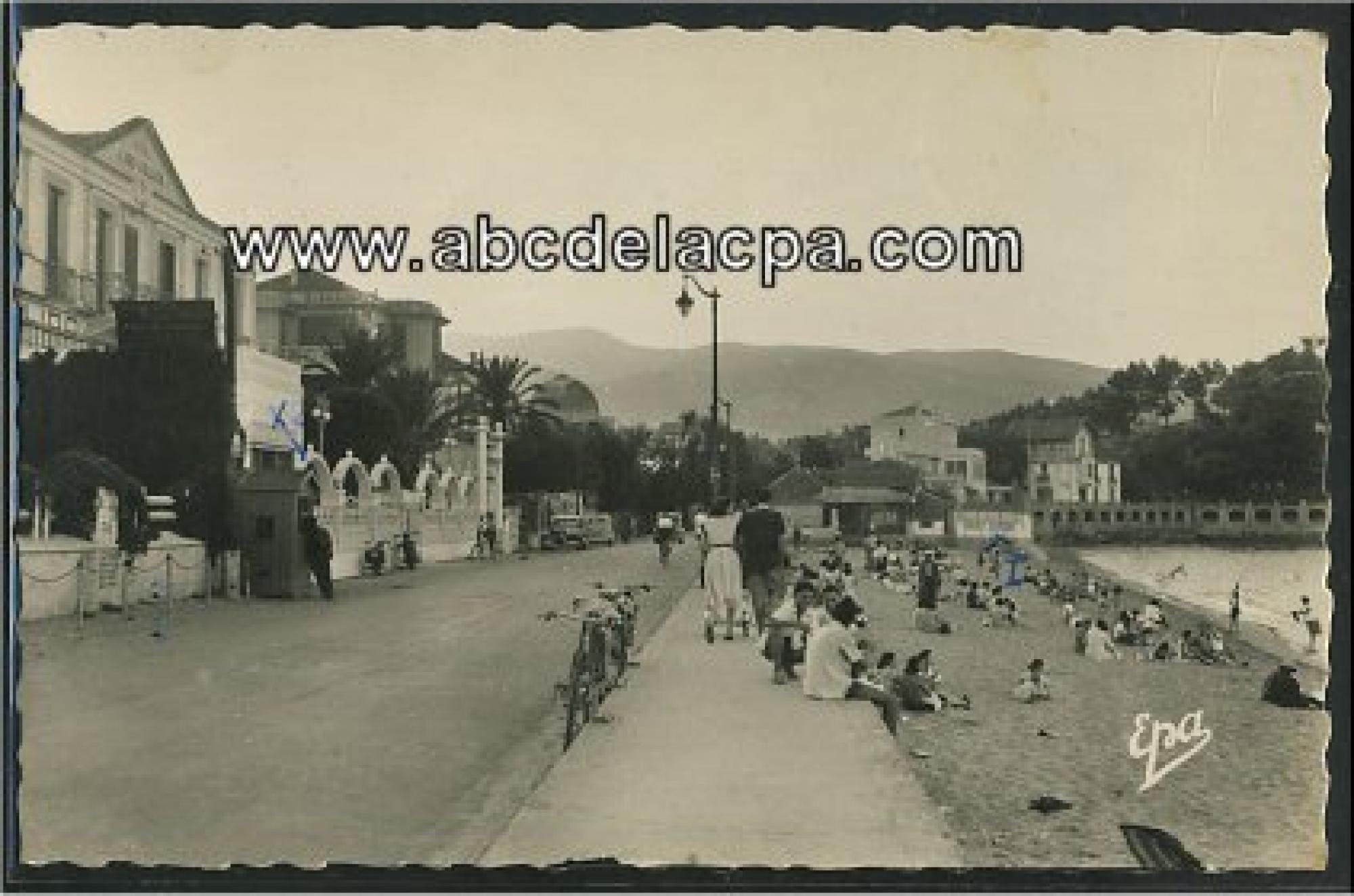 Bône - Les plages,      la corniche  - plage saint cloud et lido plage